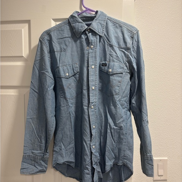 Wrangler Vintage Pearl Snap - Picture 1 of 5